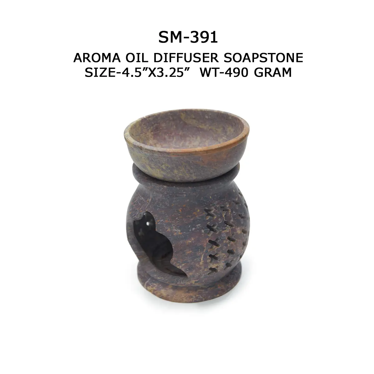 AROMA OIL DIFFUSER SOAPSTONE